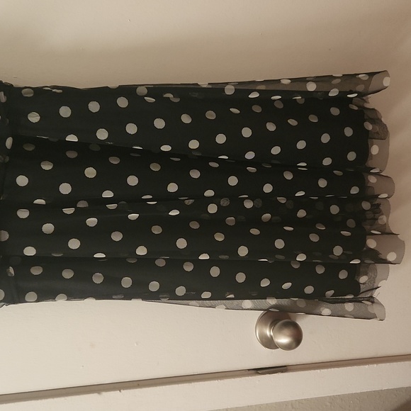 B. Darlin A-Line Polka Dot Dress size 13/14  juniors - Picture 9 of 9
